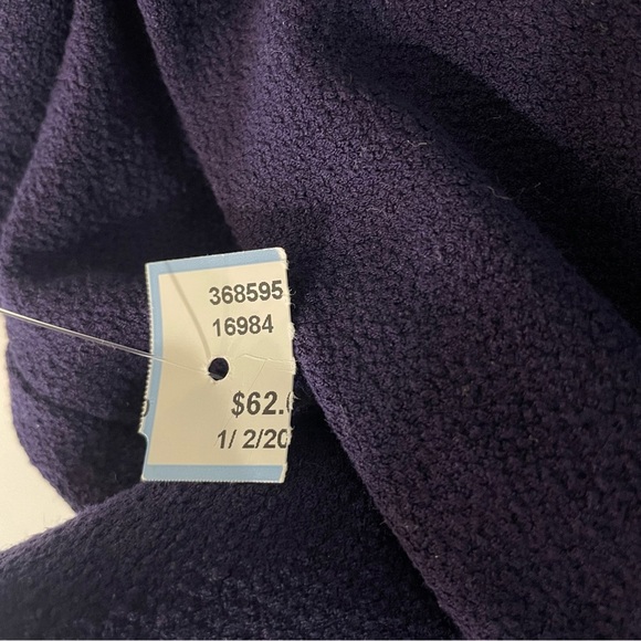 Charles Chang Lima Short Sleeve V-Neck Sheath Dress Deep Purple 26555 - Picture 13 of 13